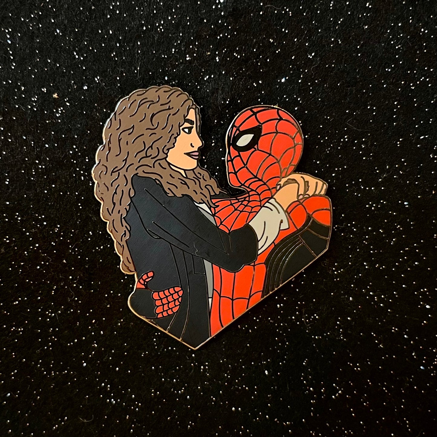 MJ & Peter (masked)